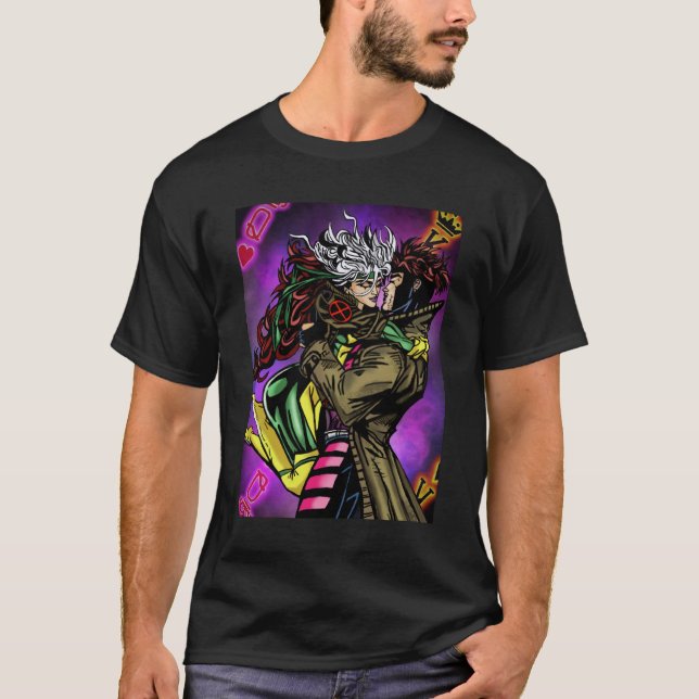 T-shirt Gambit et Rogue (Devant)