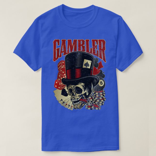 T-shirt Gambler (Design devant)
