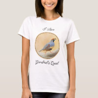 Gambrel's Quail Painting Original Bird Art