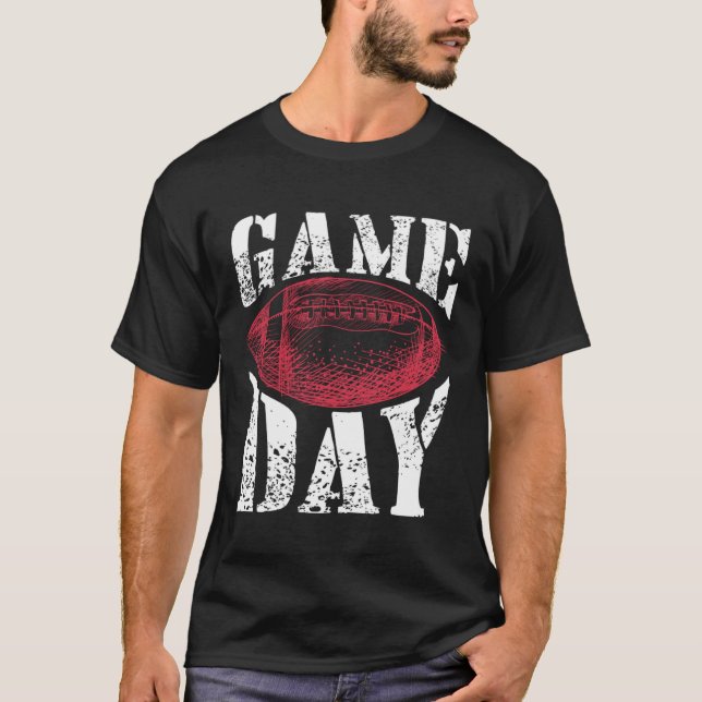 T-shirt Game Day American Football (Devant)