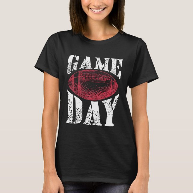 T-shirt Game Day American Football (Devant)