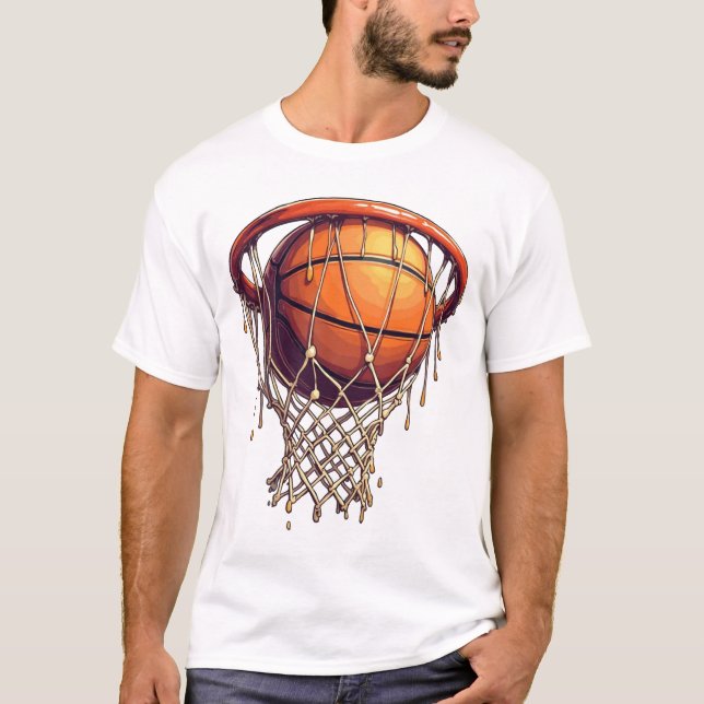 T-shirt Game Day Basketball Drip (Devant)