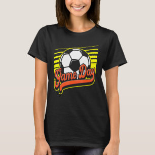 T-shirt Game Day Soccer Ball Sports Men Women