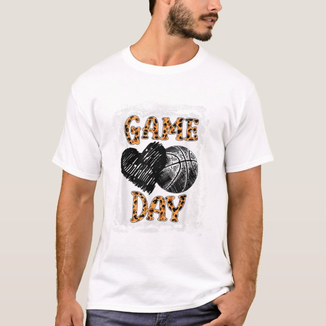 T-shirt Game Day Women Leopard (Devant)