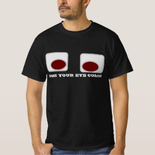 T-shirt Game Ghost Eyes tee drôle homme