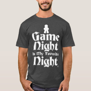 T-shirt Game Night est mon Slogan Fun favori