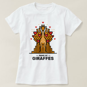 T-shirt Game of Giraffes