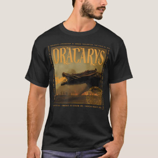 T-shirt Game Of Thrones Dracarys Targaryen Dragon Texte