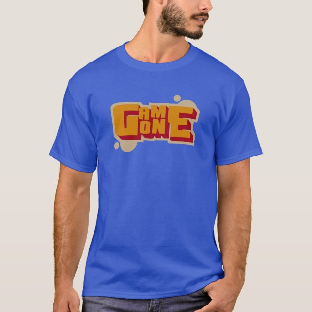 T-shirt Game On | Jeu un | Jeu terminé (Devant)