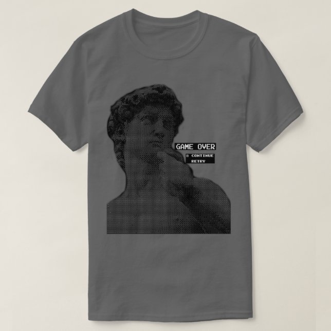 T-shirt Game Over (Design devant)