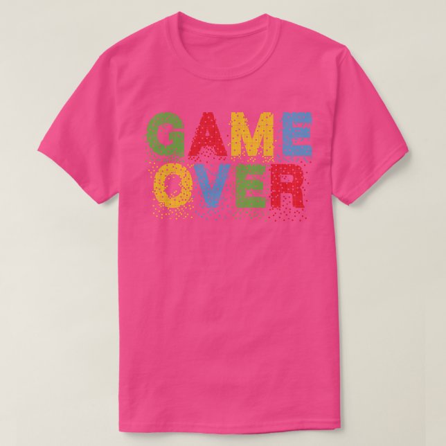 T-shirt Game Over (Design devant)