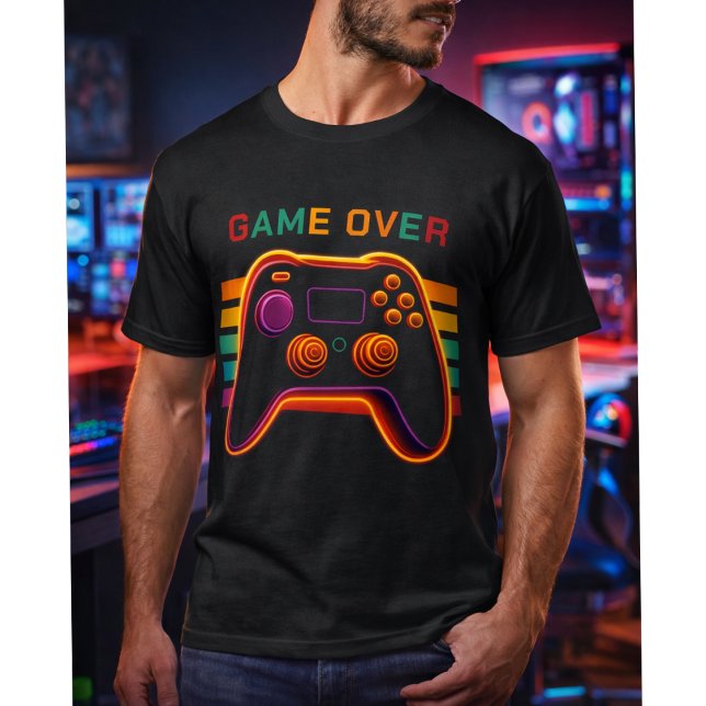 T-SHIRT GAME OVER (Créateur téléchargé)