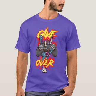 T-shirt Game Over Joueur Jeux drôle