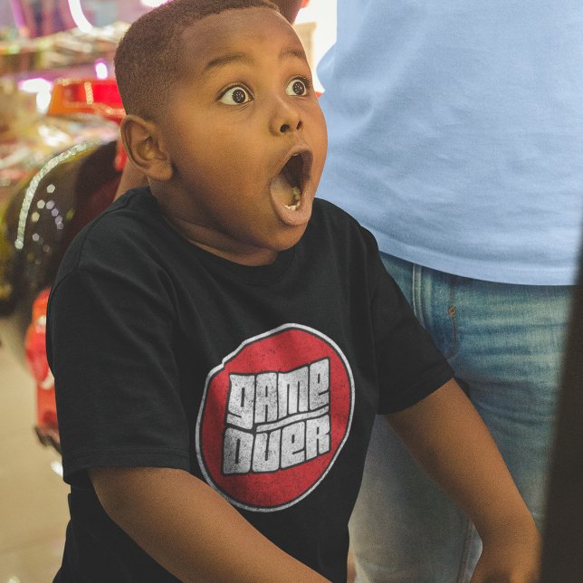 T-shirt Game Over - Joueur sur Ordinateur (Créateur téléchargé)