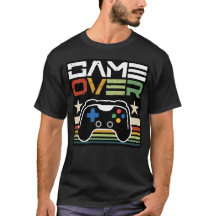 Game Over Rétro Joueur Jeux Vidéo