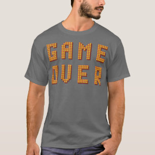 T-shirt Game Over Vintage Retro Video Games Games