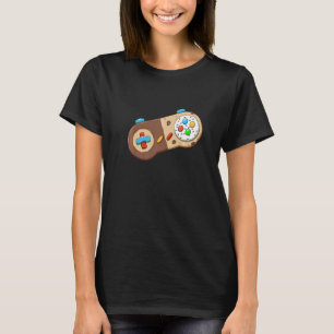 T-shirt gamepad avec bonbon pour Gamer Premium