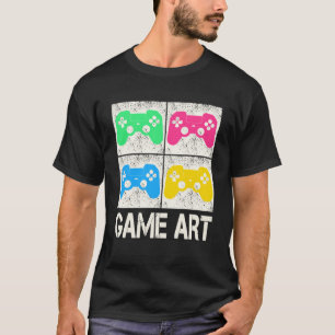 T-shirt Gamepad vintage pour les joueurs rétro et nerd