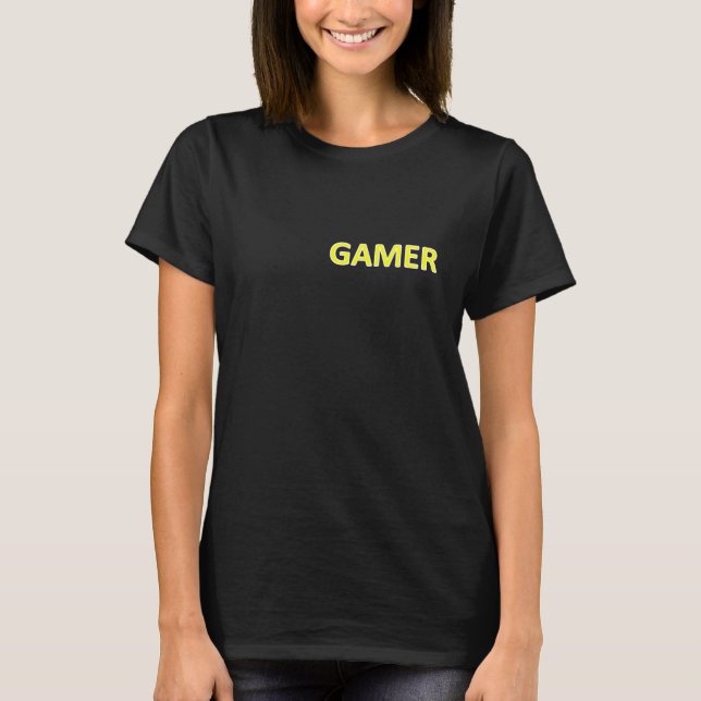 T-shirt GAMER (Devant)