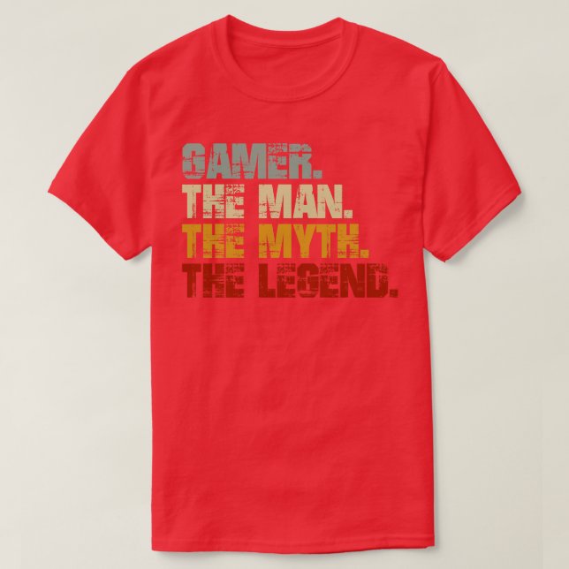 T-shirt Gamer (1) (Design devant)