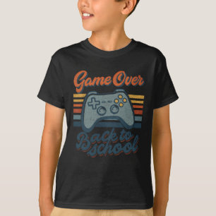 T-shirt Gamer Ck à l'école Enfants Enseignants Game Over C