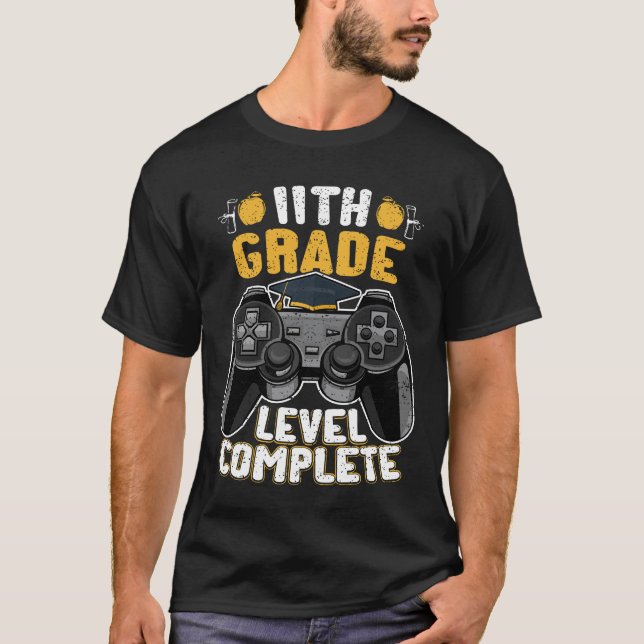 T-shirt Gamer complet de 11e année (Devant)