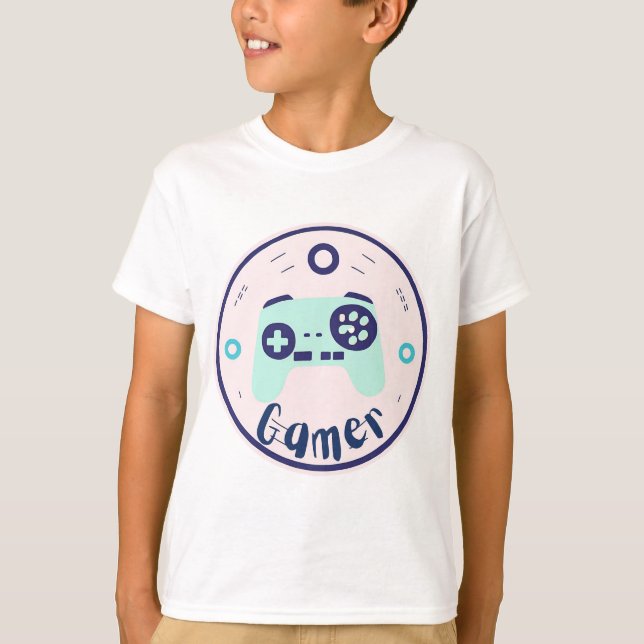 T-shirt gamer cool (Devant)