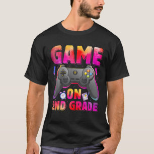 T-shirt Gamer De 2E Année Drôle Conçu Pour Retourner À L'É