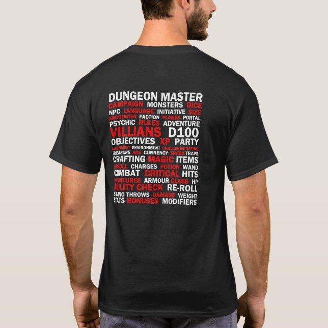 T-shirt Gamer de DM (Dos)