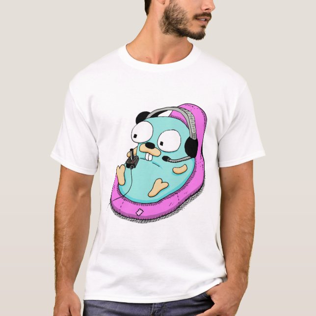 T-shirt Gamer de Gopher (Devant)