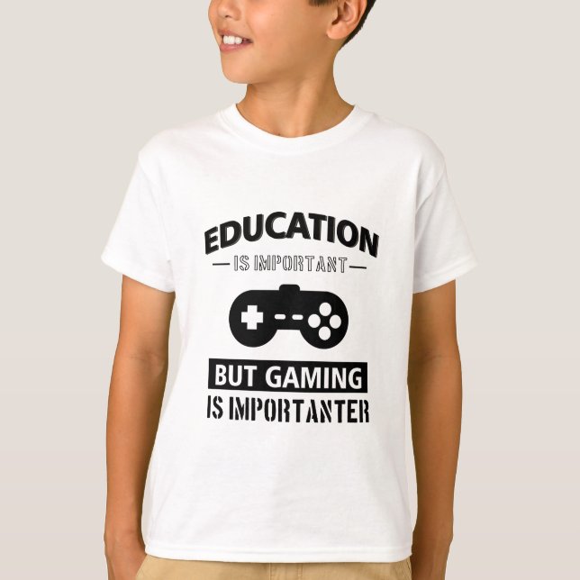 T-shirt Gamer drôle (Devant)
