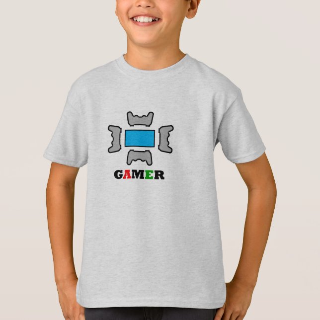 T-shirt GAMER du garçon (Devant)