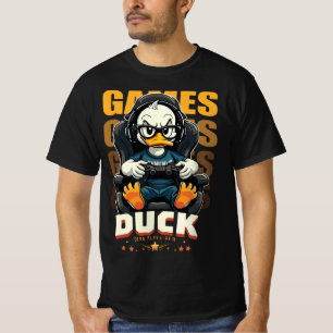 T-Shirt Gamer Duck Chill Vibes