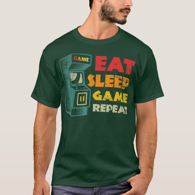 T-shirt Gamer Duty appel légende de jeu de votre jeu (Devant)