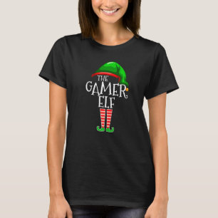 T-shirt Gamer Elf Groupe de jumelage de famille Vidéo de N