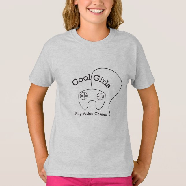 T-shirt Gamer fille (Devant)