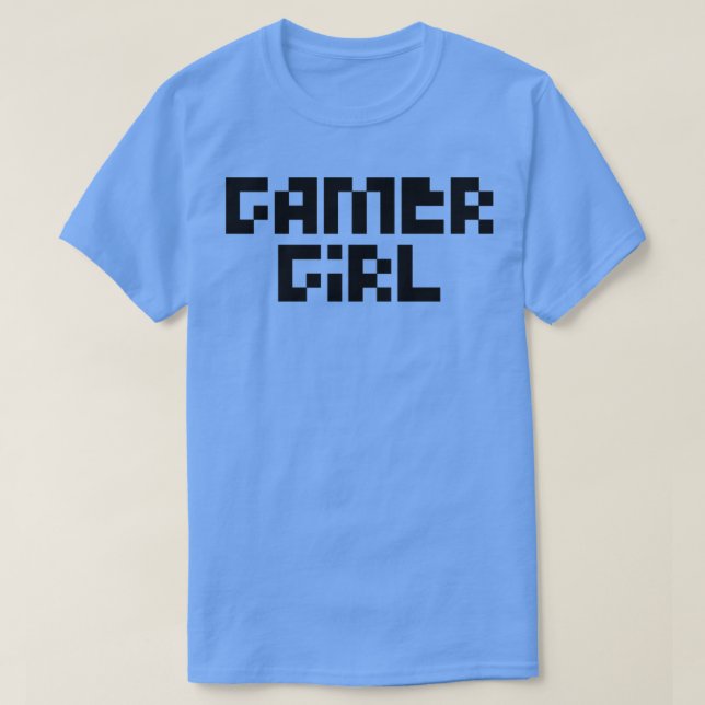T-shirt Gamer fille2 (Design devant)