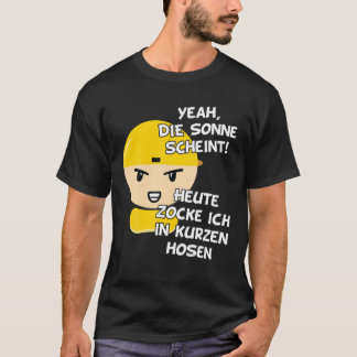 T-shirt Gamer Gamer Boy Girl Adolescent Anniversaire Fun C