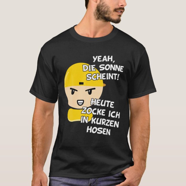 T-shirt Gamer Gamer Boy Girl Adolescent Anniversaire Fun C (Devant)