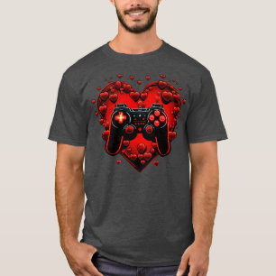 T-shirt Gamer Gamer Valentine