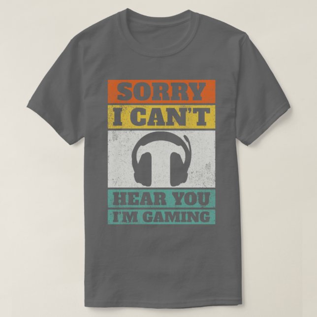 T-shirt Gamer Gaming4 (Design devant)
