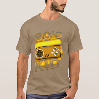 T-shirt Gamer Gaming 80s rétro