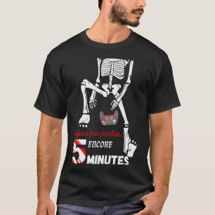 T-shirt Gamer Geek Humour Adolescent Garçon Je Termine M
