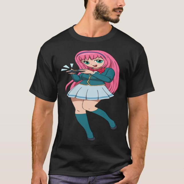 T-shirt Gamer Girl (Devant)