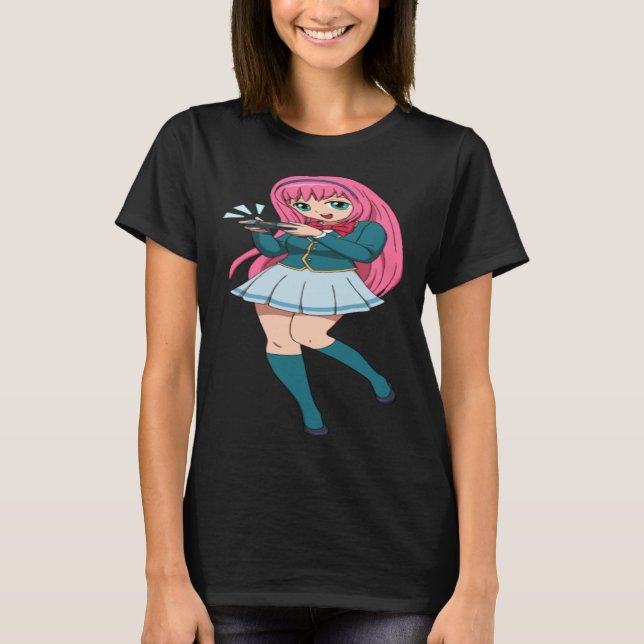 T-shirt Gamer Girl (Devant)