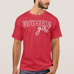 T-shirt Gamer Girl Cute Jeux Vidéo Streamer Streamer
