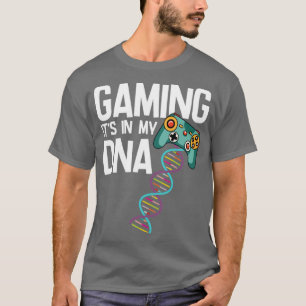 T-shirt Gamer Joue Son Dans Mon ADN