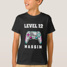 Gamer Level up Video Game Controller Birthday
