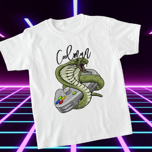 T-shirt Gamer moderne Joueurs Vidéo Enfants mignons