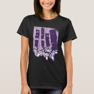 T-shirt Gamer non manger pas dormir juste jeu & jeu vidéo 
